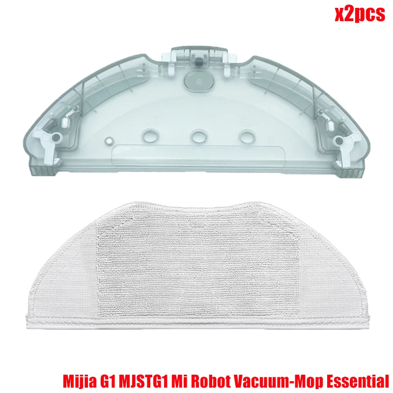 For Xiaomi Mijia G1 MJSTG1 Mi Robot Vacuum Mop Essential Vacuum Cleaner Side / Main Brush Cover Hepa Filter Mop Cloth Parts Beauty World Shop