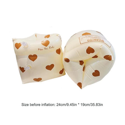 1Pair Pool Buoy Armbands Double Air Bag Inflatable Swimming Pool Float PVC Printed Arm Tube Adult Kids Arm Ring Pool Accessories Beauty World Shop