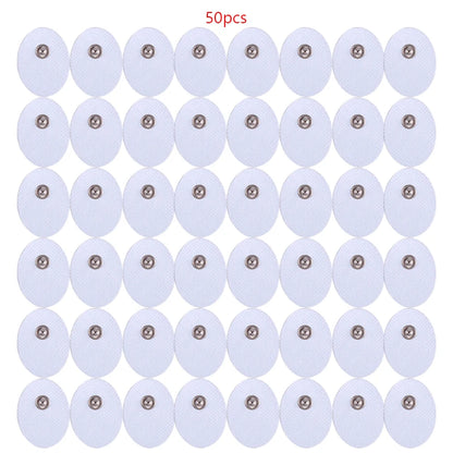 30/50/100pcs Electrode Pads Low Frequency Massager EMS Tens Machine Digital Massager Tools Beauty World Shop