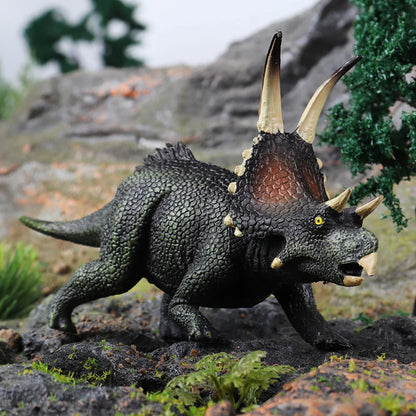 Oenux Dinosaurs World Brinquedo Savage Jurassic Indominus Rex Spinosaurus Triceratops Action Figures Collection Toy Kids Gift Beauty World Shop