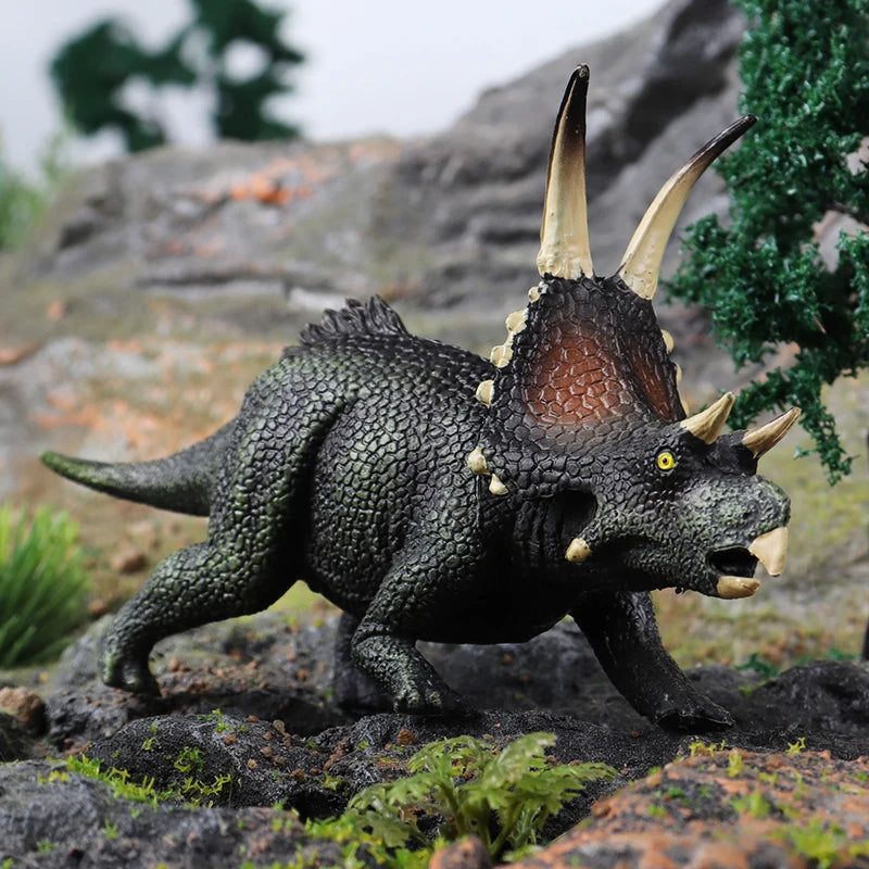 Oenux Dinosaurs World Brinquedo Savage Jurassic Indominus Rex Spinosaurus Triceratops Action Figures Collection Toy Kids Gift Beauty World Shop