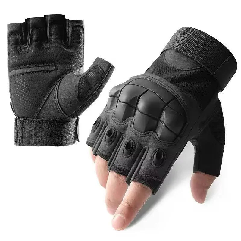 Men's and Women's Outdoor Mountaineering Hiking Wear-resistant Gloves Cycling Fitness Protective Gloves Beauty World Shop