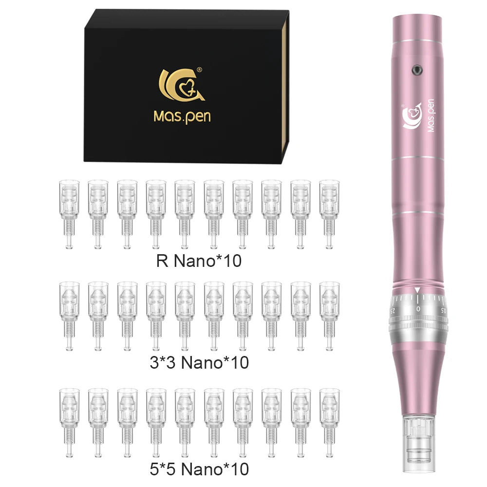 Rechargeable Derma Pen/Mas Pen L1 Great At Home Skin Care Tool Buit In Luxuy Gift Box Beauty World Shop