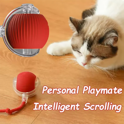 Intelligent interactive cat ball long-lasting and durable easy to clean intelligent obstacle avoidance pet dog toys Beauty World Shop