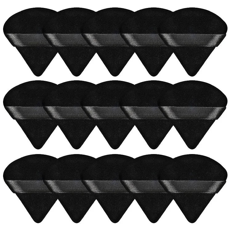 10PCS Puff Triangle Makeup Beauty Sponge Puff Triangle for Powder Makeup Blender Finger Puff Make Up Accessories Cosmetics PF03 Beauty World Shop