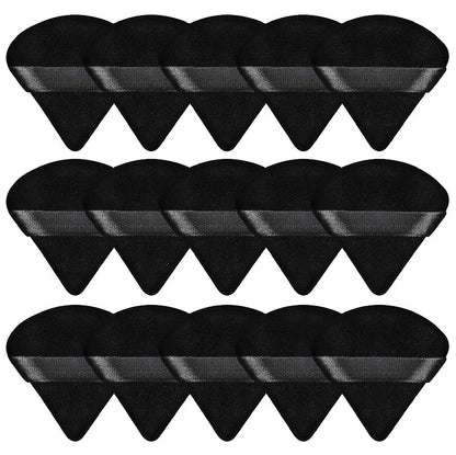 10PCS Puff Triangle Makeup Beauty Sponge Puff Triangle for Powder Makeup Blender Finger Puff Make Up Accessories Cosmetics PF03 Beauty World Shop