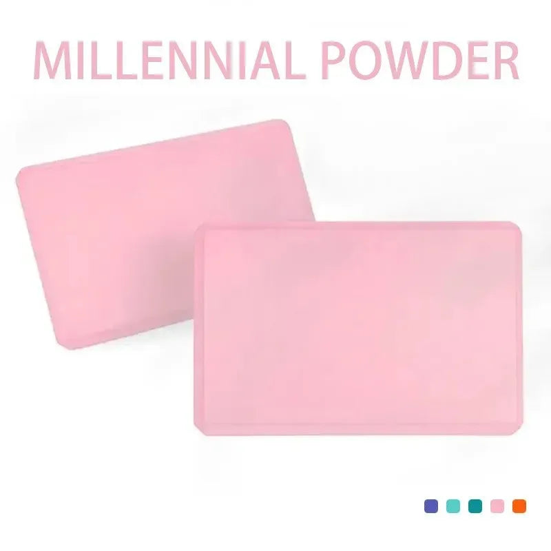 1pc High Density Yoga Foam Blocks Non-slip Solid Color Yoga Balance Fitness Dance Supplies For Yoga Pilates And Meditation Beauty World Shop