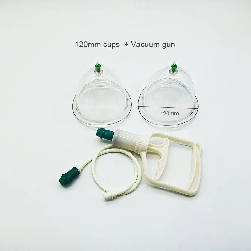Big Size Vacuum Cupping Breast & Buttocks Enlargement Massager Suction Pump Machine Butt Lifting Device Back Massage Cans Beauty World Shop