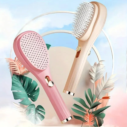 1pcs Magic Retractable Hair Comb-Anti-Static Scalp Massaging & Detangling Brush for All Hair Types Holiday Gift Box Beauty Tool Beauty World Shop