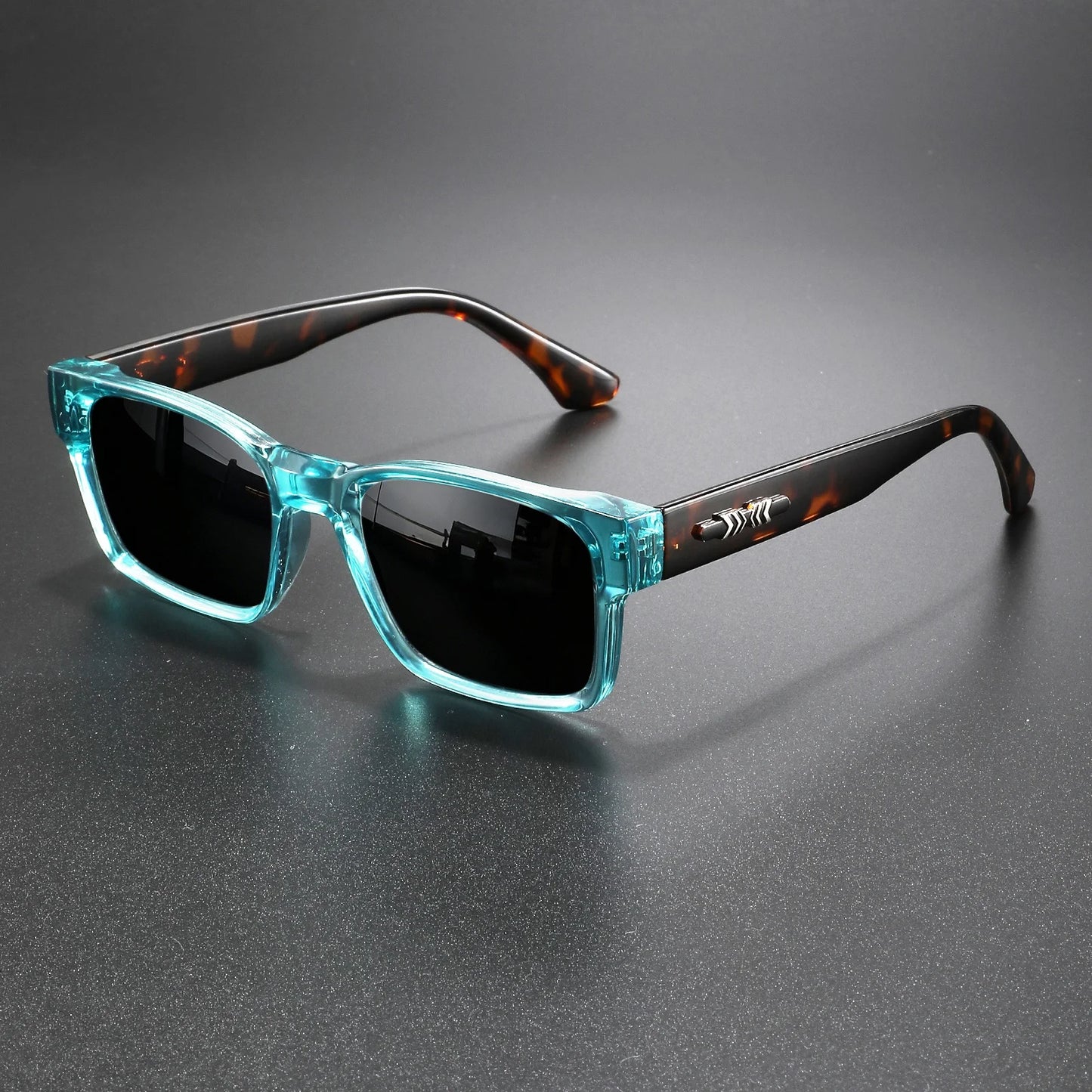 Retro Punk Fashion Sunglasses - Square Protective Frame, UV400 Unisex for Outdoor Adventures & Casual Style Beauty World Shop