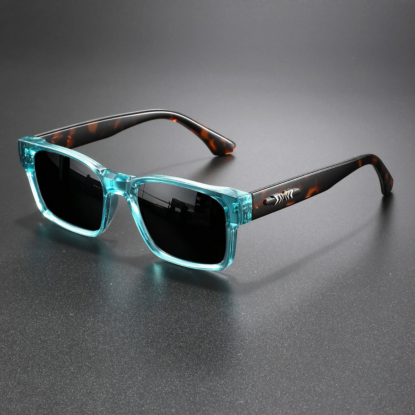 Retro Punk Fashion Sunglasses - Square Protective Frame, UV400 Unisex for Outdoor Adventures & Casual Style Beauty World Shop