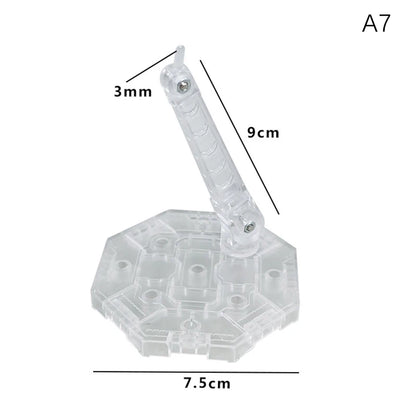 Innovative And Practical Handmade Doll DIY Holder Action Figure Model Base Display Stand Black Bracket For 1/144 HG RG Beauty World Shop