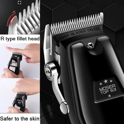 Kemei Electric Hair Clipper KM-PG809A Hair Cut Wireless Trimmer Men Professional Clipper Machine Rechargeable Hair Cut Barber Beauty Trend Shop