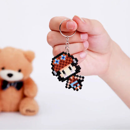 2.6mm Perler Hama beads Set 3D Puzzle Iron Beads Toy Kids Creative Handmade Craft DIY Gift fuse beads Have large pegboard Beauty World Shop
