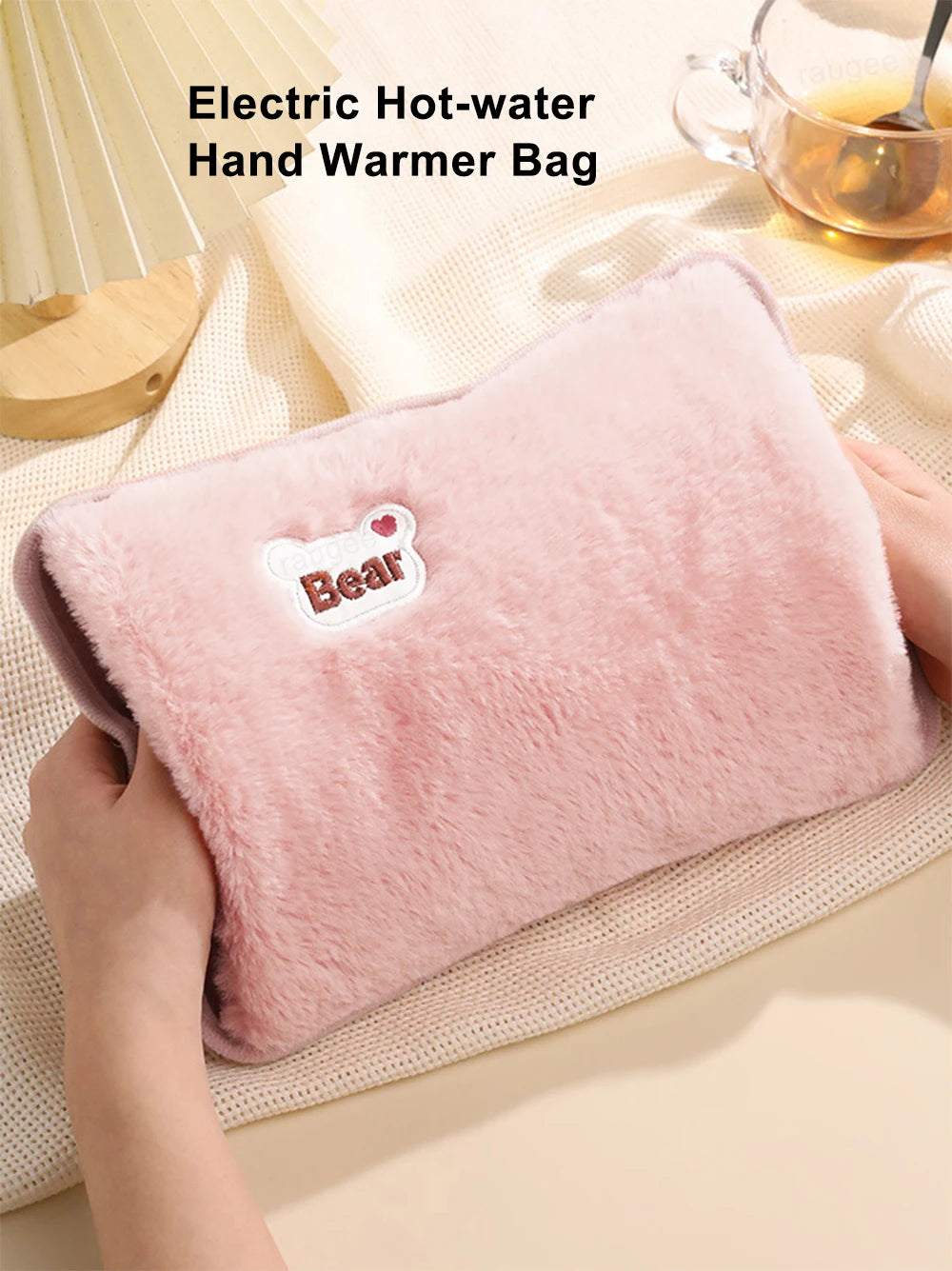Electric Hot Water Bag Winter Portable Soft Electric Hand Warmer Rechargeable Reusable Explosion-Proof Warming Hand Pillow Beauty World Shop