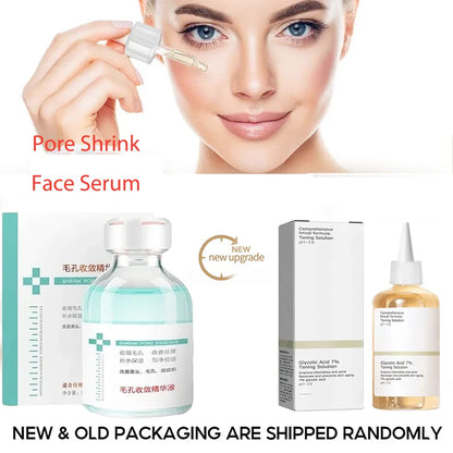 Smooth Pores Repair Essence Firm Cosmetics Pore Shrink Face Serum Hyaluronic Acid Moisturizing Nourish Skincare Pore Shrinkage Beauty Trend Shop