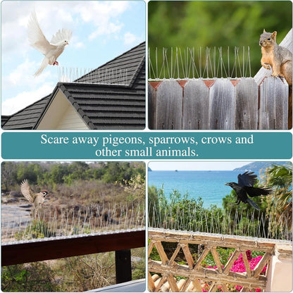 Bird Spikes Repellent Supplies Scarecaper Pigeons Animal Repeller Deterrent Amazes Birds Anti Outdoor Pest Control Products Home Beauty World Shop