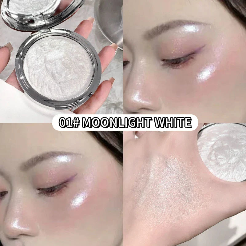 Lion Series high-gloss powder, clear and glittering, fine pearlescent luster, high-end atmosphere, high-gloss paste Beauty Trend Shop
