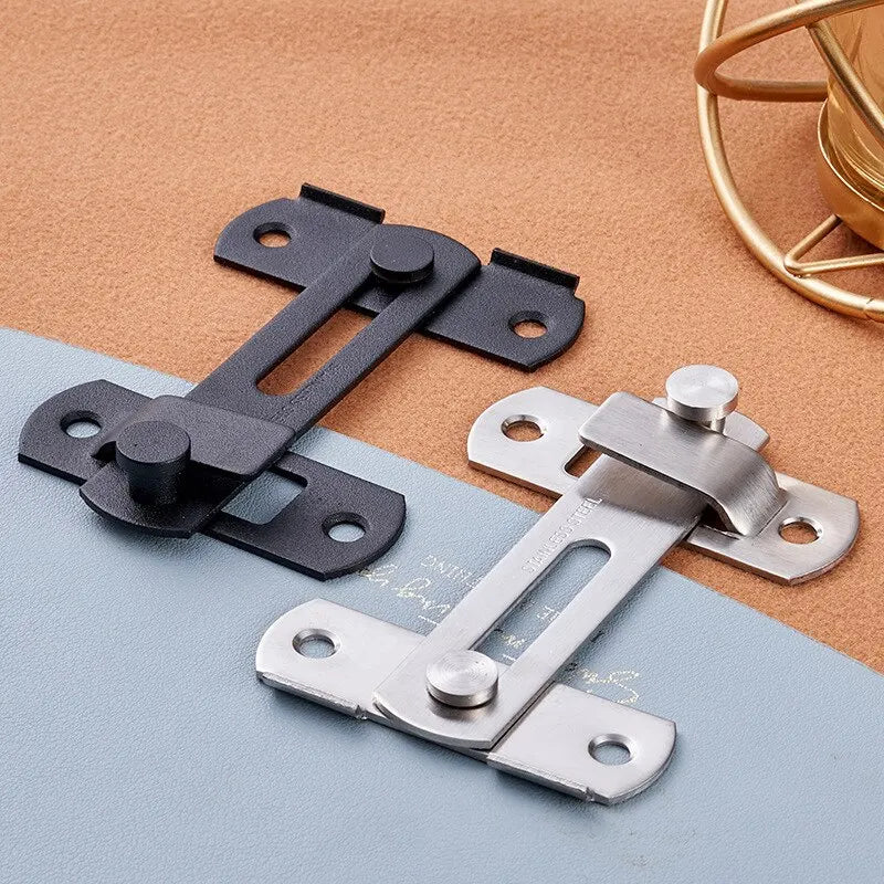 Sliding Barn Door Latch Sliding Right Angle Door Latch Door Bolt Wine Cooler Closet Window Door Latch Plug Baby Safety Latch Beauty World Shop