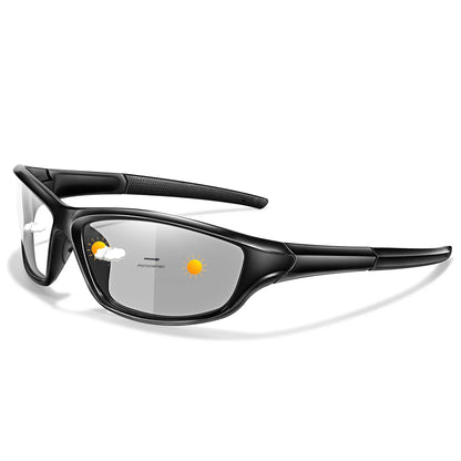 Photochromic Cycling Sunglasses Men Outdoor Sports Tactical Camouflage Goggles Vintage Driving Riding Fishing Windproof Beauty World Shop