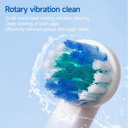4/8pcs Replacement Brush Heads For Oral-B Electric Toothbrush Advance Power/Vitality Precision Clean/Pro Health/Triumph/3D Excel Beauty World Shop