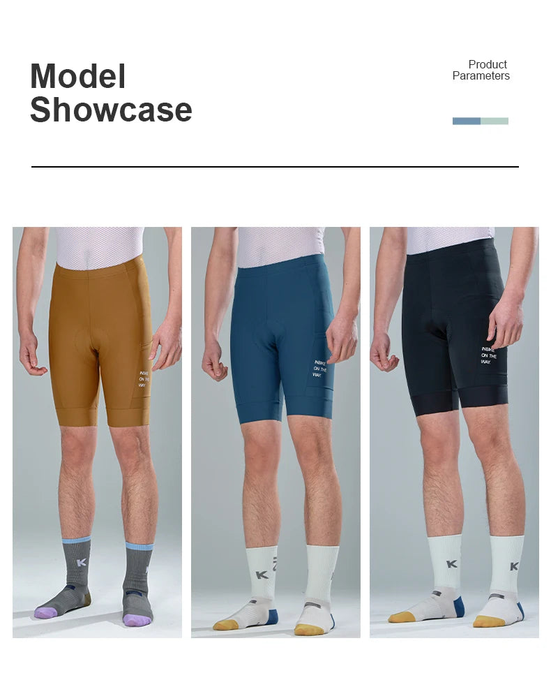 INBIKE Pro Summer Men's Cycling Shorts Bicycle Pants Shock-absorbing Cycling Clothing Mountain Road Bike Tousers With pocket Beauty World Shop