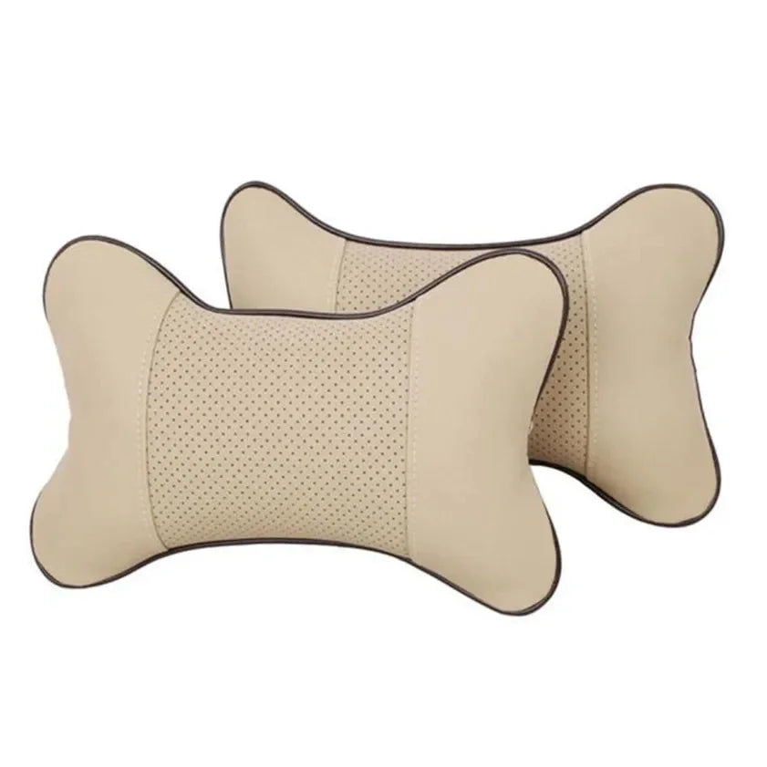 Universal Car Neck Pillow Bone Shape Headrest All Season Soft Auto Interior Cushion for Car Driving Rest Beauty World Shop