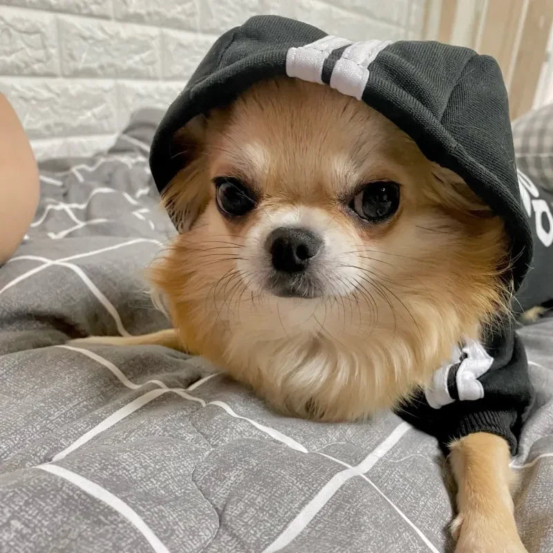 Adidog Autumn Winter Warm Dog Clothes Dog Hoodies Pet Warm Coat for Medium Large Dog Jacket Sweater Puppy French Bulldog Clothes