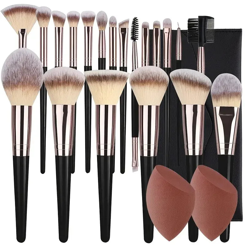 3-20PCS Makeup Brushes Set Soft Fluffy Eyeshadow Foundation Concealer Blending Blush Brush Kabuki Professional Women Beauty Tool Beauty World Shop