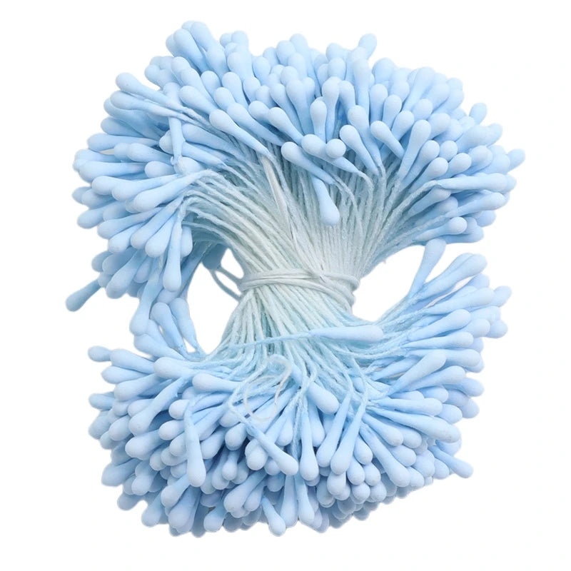 400pcs 2mm Moulti Options Artificial Flower stamen Mini Pearl Floral pistil For Wedding Party Home Decoration DIY Accessories Beauty World Shop