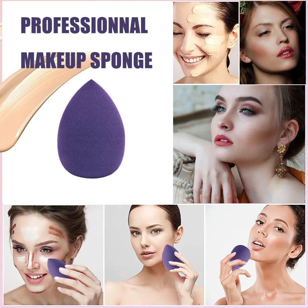 4/8pcs Makeup Sponge Blender Beauty Egg Cosmetic Puff Soft Foundation Sponges Powder Puff Women Make Up Accessories Beauty Tools Beauty World Shop