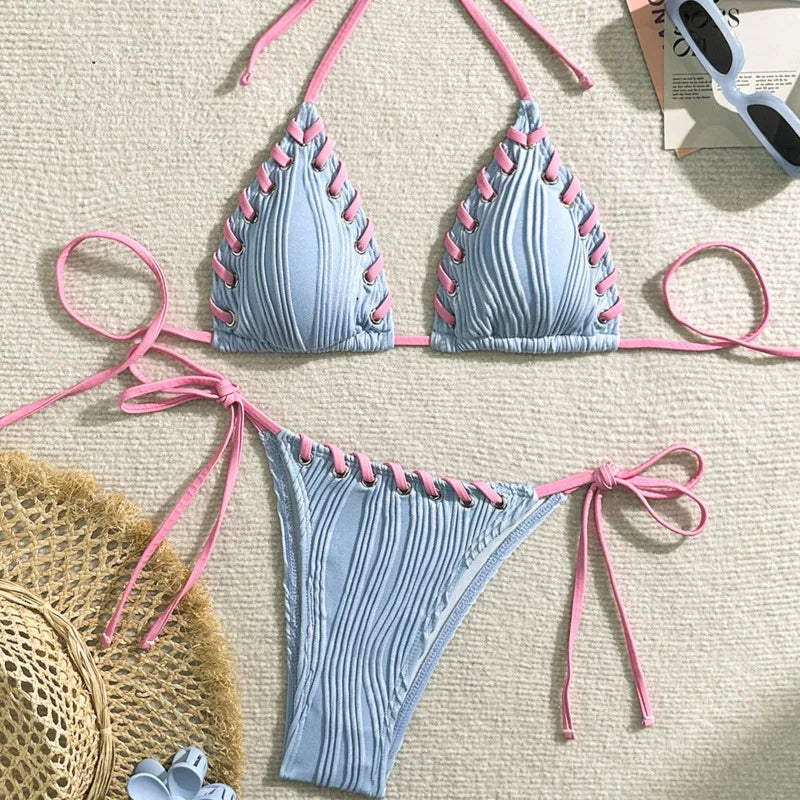 Sexy Bikinis 2026 Women's Swimwear Female Swimsuit For Swimming Wear Bathing Suits Brazilian Bikini Set Beachwear Pool Bather Beauty World Shop