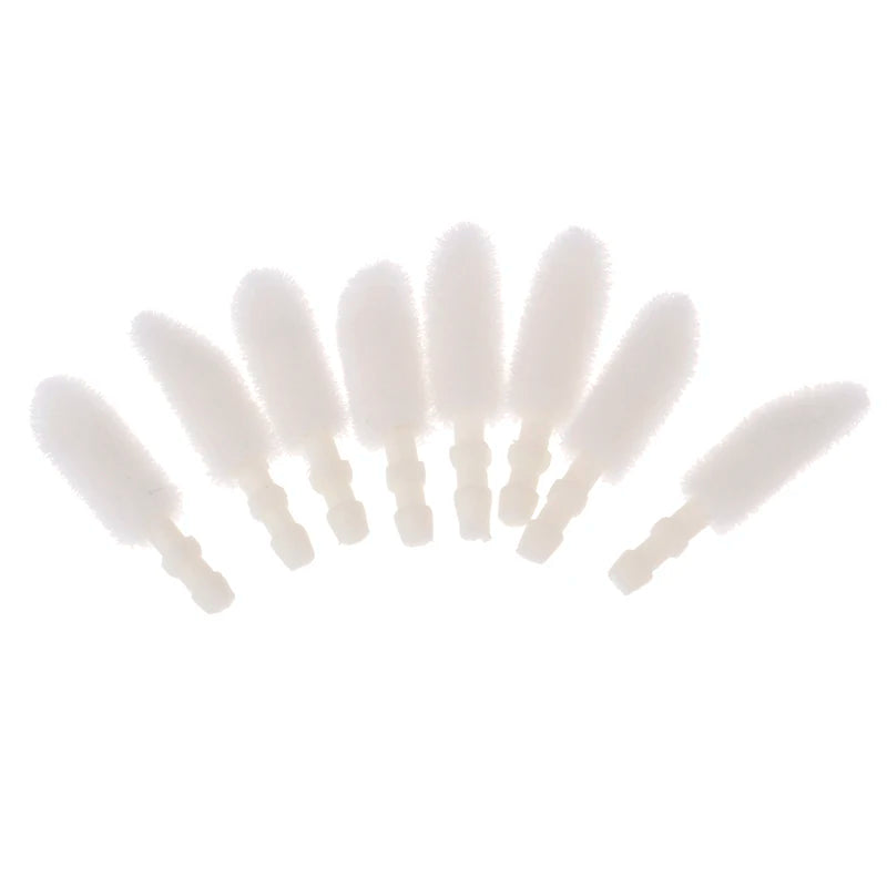 1000pcs Disposable Lip Brush Cotton Head Replacement Head for Lipstick Applicator Makeup Tool For Eyelashes Extension Beauty World Shop