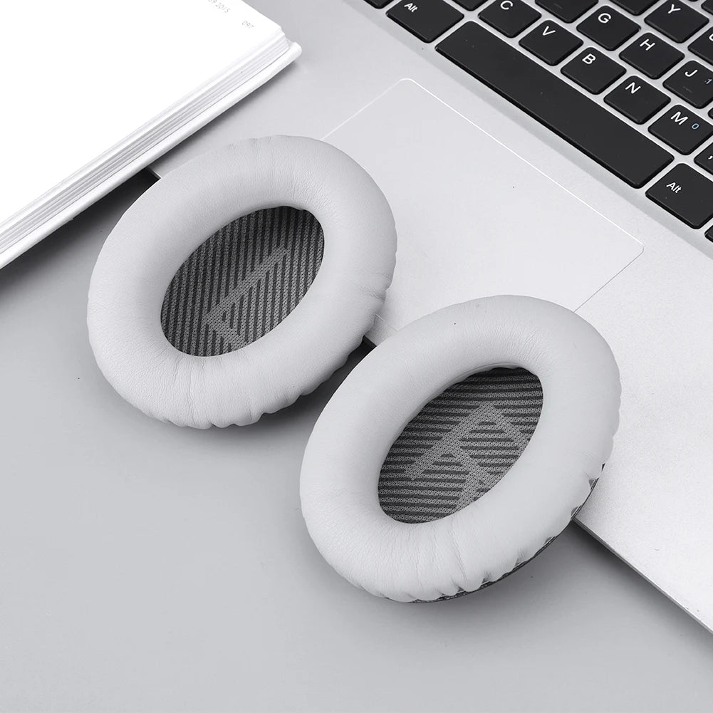 Replacement Ear Pads Soft Protein Leather Ear Cushion Earpads Headphones Ear Cushions  for Bose QuietComfort QC25 QC15 QC35