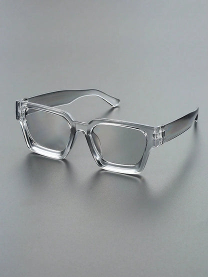 1/2 PC S Classic Fashion Square Plastic Frame Women Sunglasses For Men Daily Life Shades Eyewear Accessories. Beauty World Shop