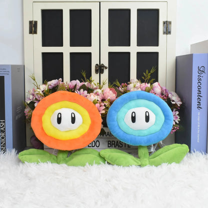 Fire Flower Ice Flower Plush Toys Soft Doll Stulled Toy for Kids Birthday Gifts Collection Decor 8 Inch Beauty World Shop