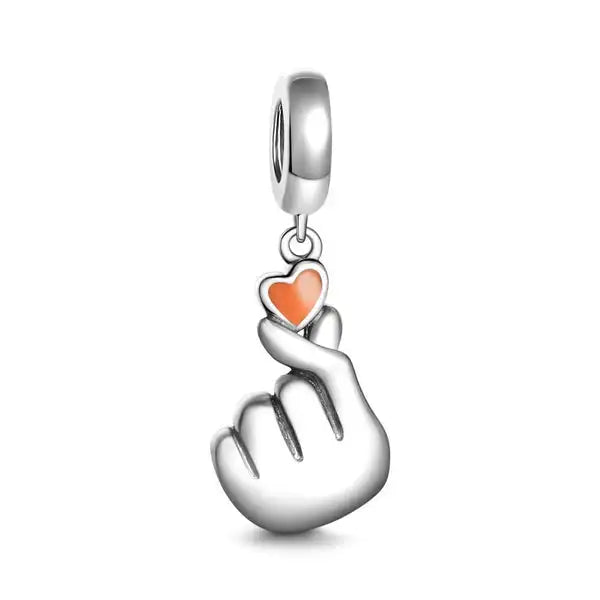 2025 New S925 Silver Spring Ball Bear Cross Pendant Suitable for Original Bracelets DIY Accessories Women's Charm Jewelry Gifts Beauty World Shop