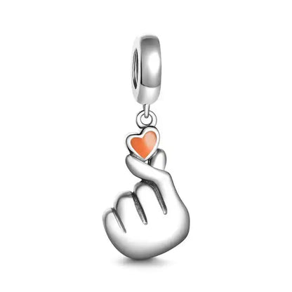 2025 New S925 Silver Spring Ball Bear Cross Pendant Suitable for Original Bracelets DIY Accessories Women's Charm Jewelry Gifts Beauty World Shop
