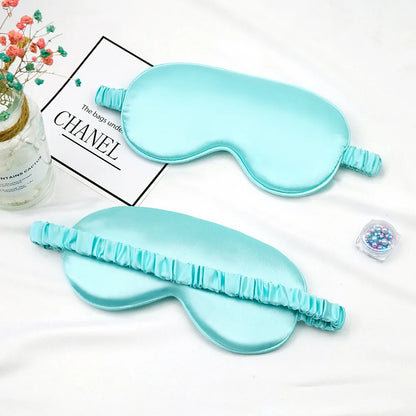 Imitated Silk Eye Patch Shading Sleep Eye Mask Eyepatch Travel Relax Cover Eyeshade Health Sleeping Shield Eye Care Tools Beauty World Shop