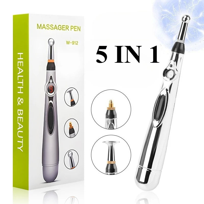 Electronic Acupuncture Pen Acupuncture Point Meridian Energy Meridian Massage Acupuncture Acup Pain Relieving Health Care Tool Beauty World Shop