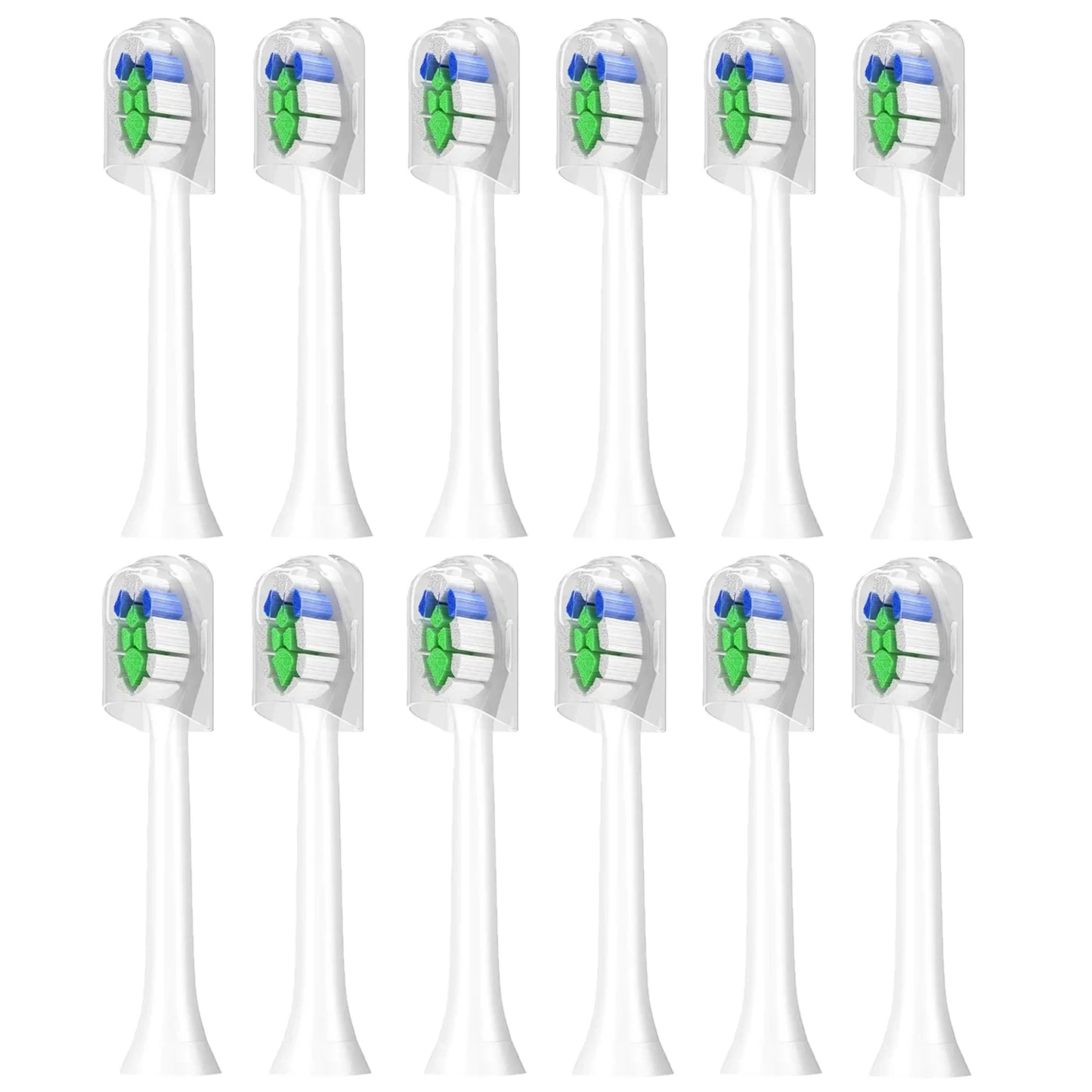 4/8/12/16 Pcs Replacement Toothbrush Heads Compatible with Philips Sonicare Electric Toothbrush Refills for 1100 2100 4100 5100 Beauty World Shop