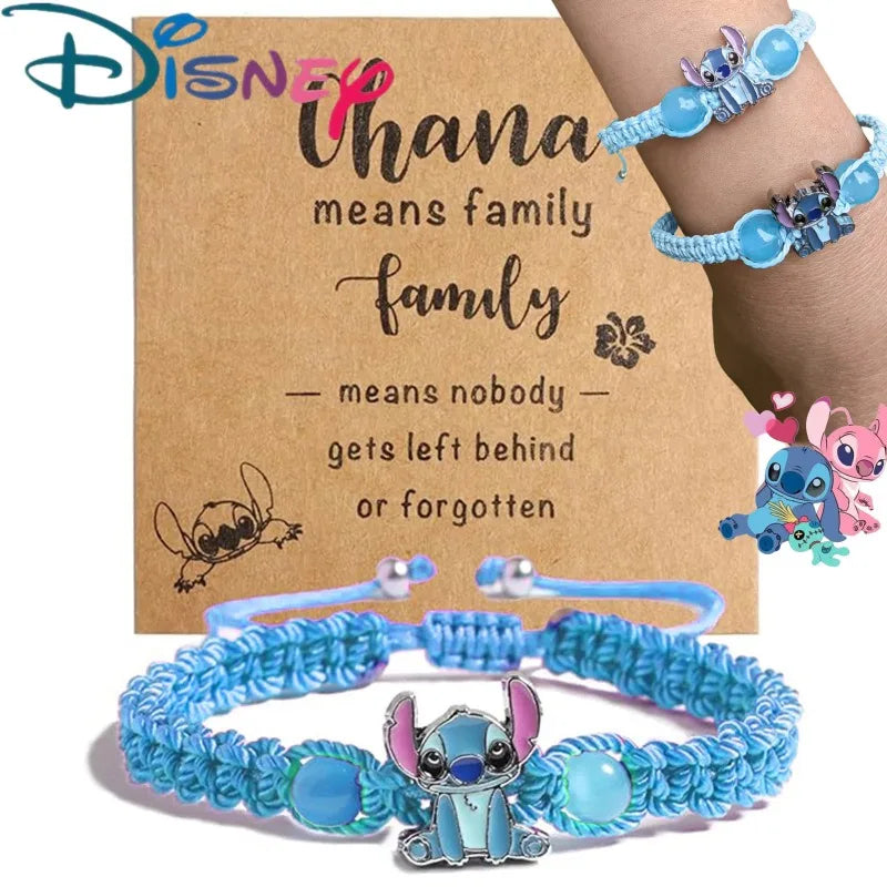 Disney Lilo & Stitch Cartoon Wristband - Cute Anime Print Wristband for Kids & Girls, Christmas Gift Beauty World Shop