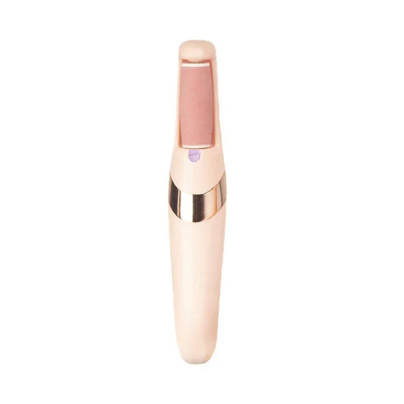 NEW USB Electric Dead Skin Pedicure Automatic Foot Grinder Rechargeable Roller Feet Pedicure Tool with 2 Removable Roller Heads Beauty World Shop