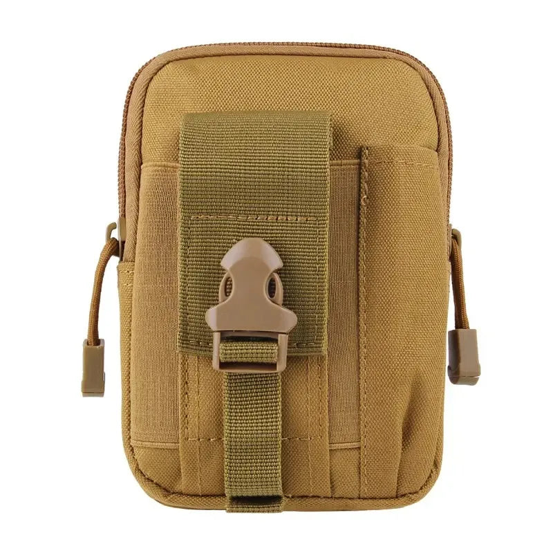 Mobile Phone Case Pouch Waist Bag Waterproof Nylon Multifunction Casual Men Waist Pack Male Small Bag Beauty World Shop