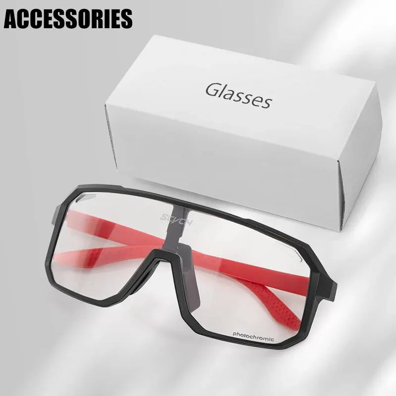 Cycling Glasses Photochromic Sunglasses Men Women Mountain Bike Road Eyewear New Bicycle Riding Outdoor Sports Hiking Goggles Beauty World Shop