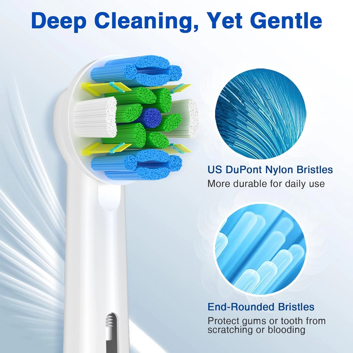 4-12pcs Replacement Brush Heads For Oral-B Electric Toothbrush Advance Power/Vitality Precision Clean/Pro Health/Triumph/3D Exce Beauty World Shop
