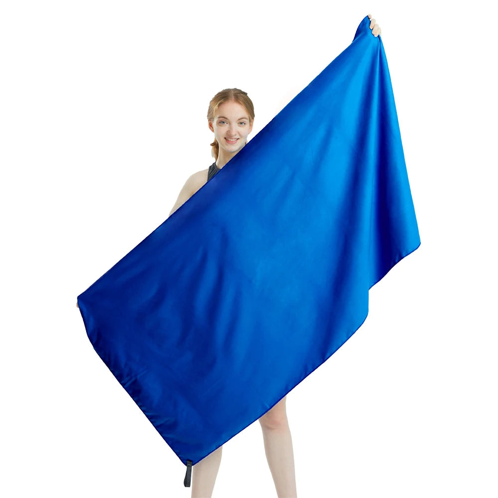 Microfiber Towel Quick Dry Towel Travel Towel Sports Towel Beach Towel Sandproof Soft Light Towel For Swim, Yoga, Gym Beauty World Shop