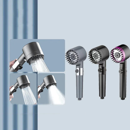 Shower head Shower Filter with Four Modes Bathroom Accessories Head Massage Shower Accessories Shower Knobs Home Furnishings Beauty World Shop