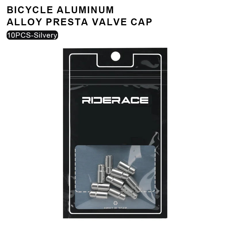 2/4/10Pcs Bicycle Tire Valve Cap Dustproof Lightweight Aluminum Alloy MTB Road Bike Tube Tyre Gas Nozzle Cover For FV Presta Beauty World Shop