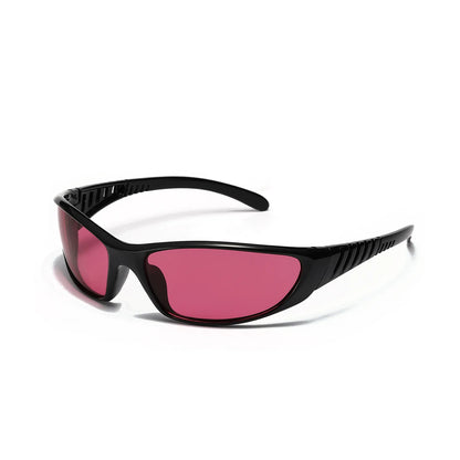 Y2K Silver Sunglasses Color Hollowed Out Future Sense Of Technology Hot Girls Net Red Sunglasses Women Sunglasses Trendy Men Beauty World Shop